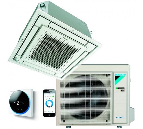 Kasetinis šilumos siurblys Daikin Fully Flat Sky AIr serijos 6.0kW/7.0kW