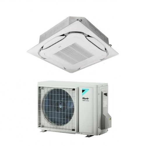Kasetinis šilumos siurblys Daikin Round Flow. SkyAir Alpha serija 6.0kW/7.0kW