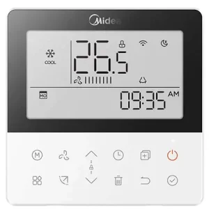 Kasetinis  šilumos siurblys Midea  Breezeless+  7.0kW/7.6kW