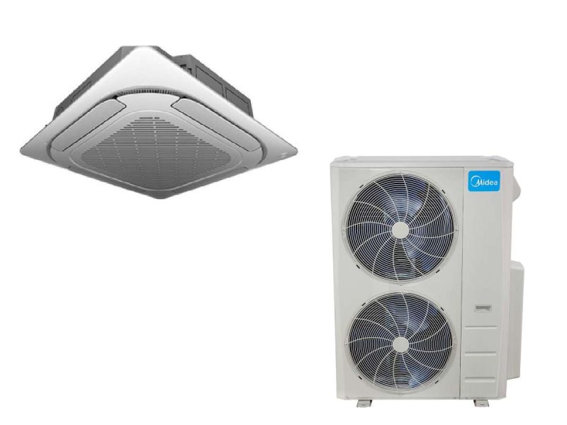 Kasetinis  šilumos siurblys Midea  Breezeless+  7.0kW/7.6kW
