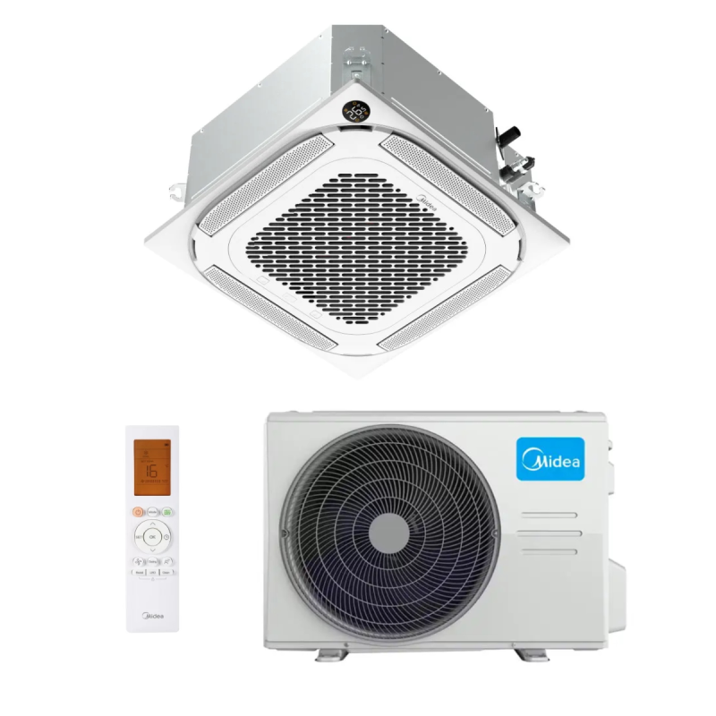 Kasetinis  šilumos siurblys Midea Compact  3.5kW/3.8kW