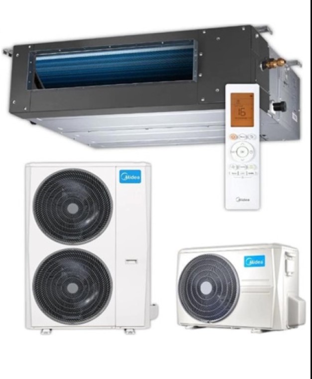 Kanalinis/ortakinis šilumos siurblys Midea 7.1kW/7.6kW