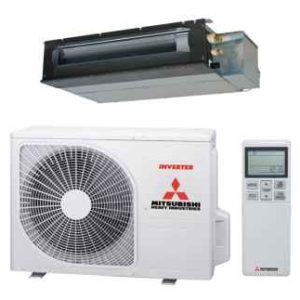 Kanalinis šilumos siurblys Mitsubishi Heavy SRR 2.5kW/2.9kW