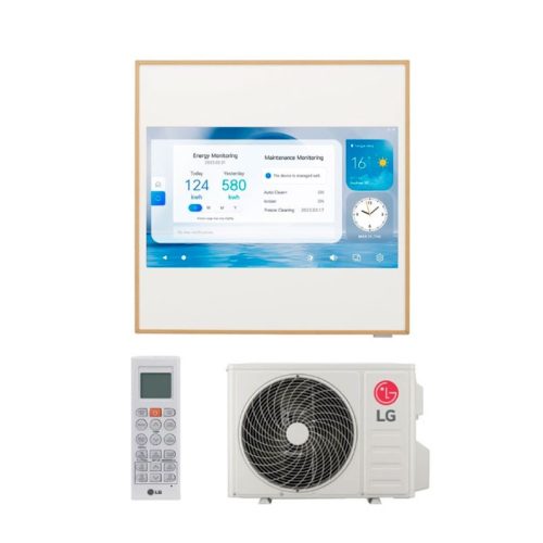 Išskirtinis split tipo šilumos siurblys oras oras LG Art Cool gallery LCD 3.5/4.0kW