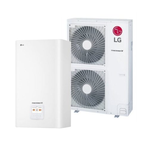 Split tipo oras vanduo šilumos siurblys LG  Therma V 14.0/11.0kW